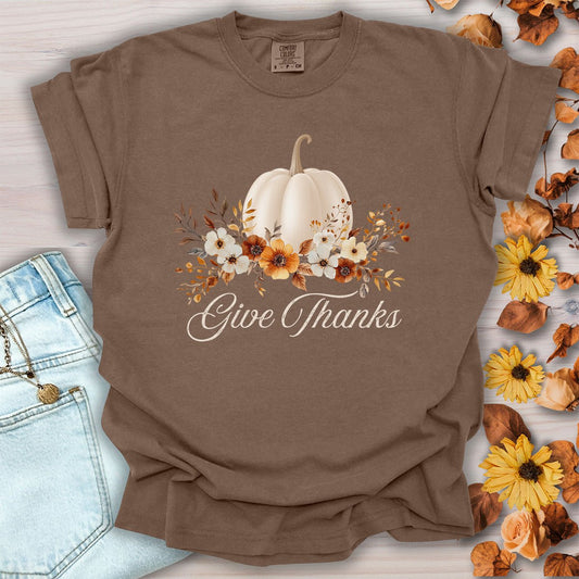 Give Thanks Pumpkin T-Shirt