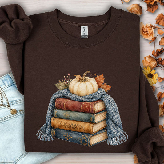 Cozy Up with a Good Fall Book Sweatshirt