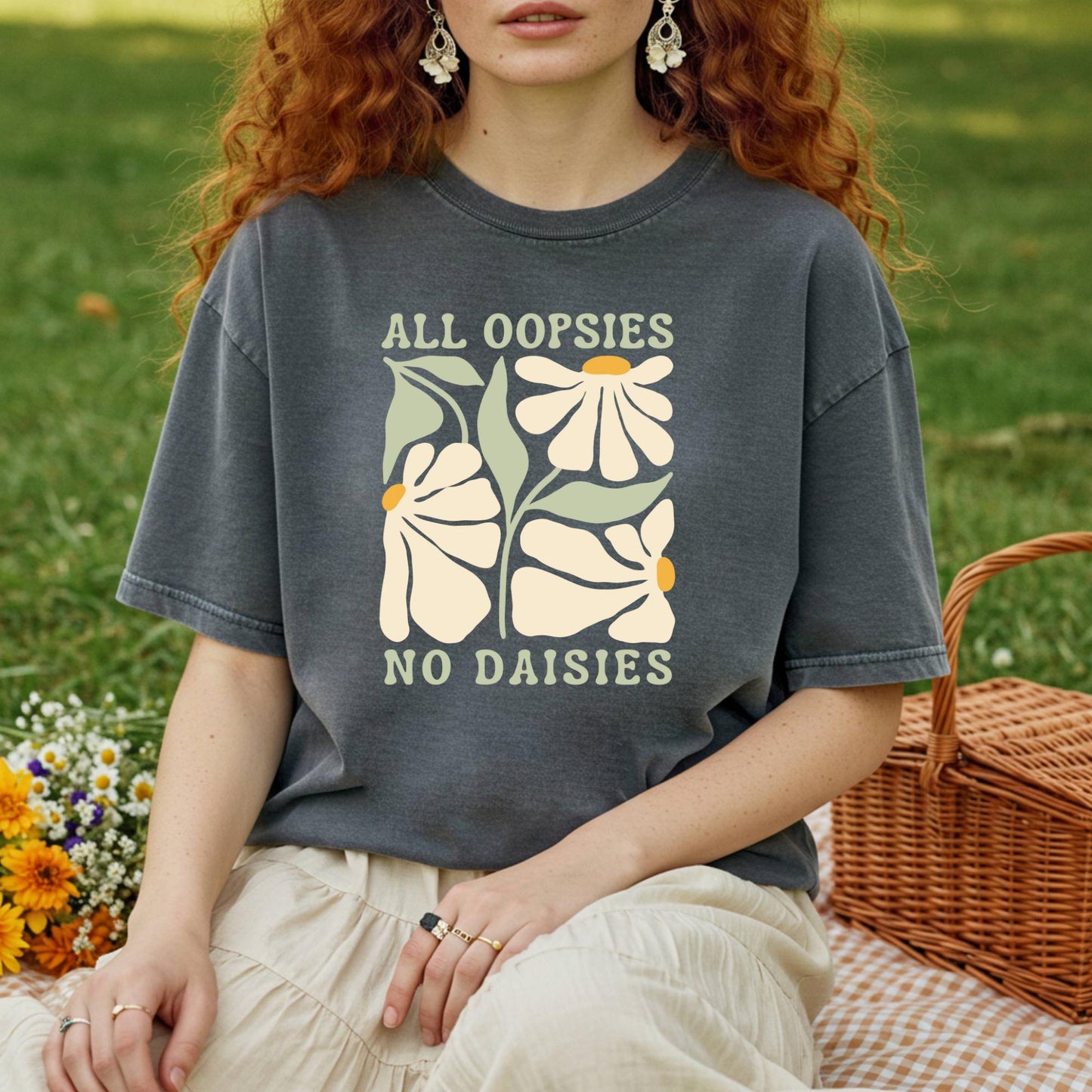 All Oopsies No Daisies Retro T-Shirt