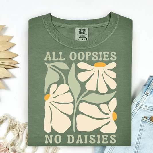 All Oopsies No Daisies Retro T-Shirt