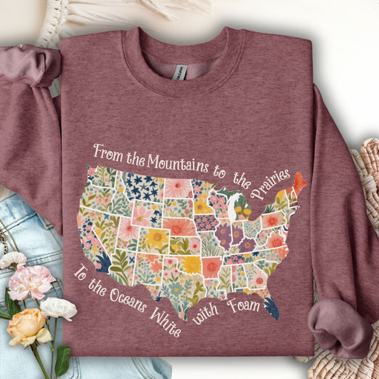 America the Beautiful Sweatshirt