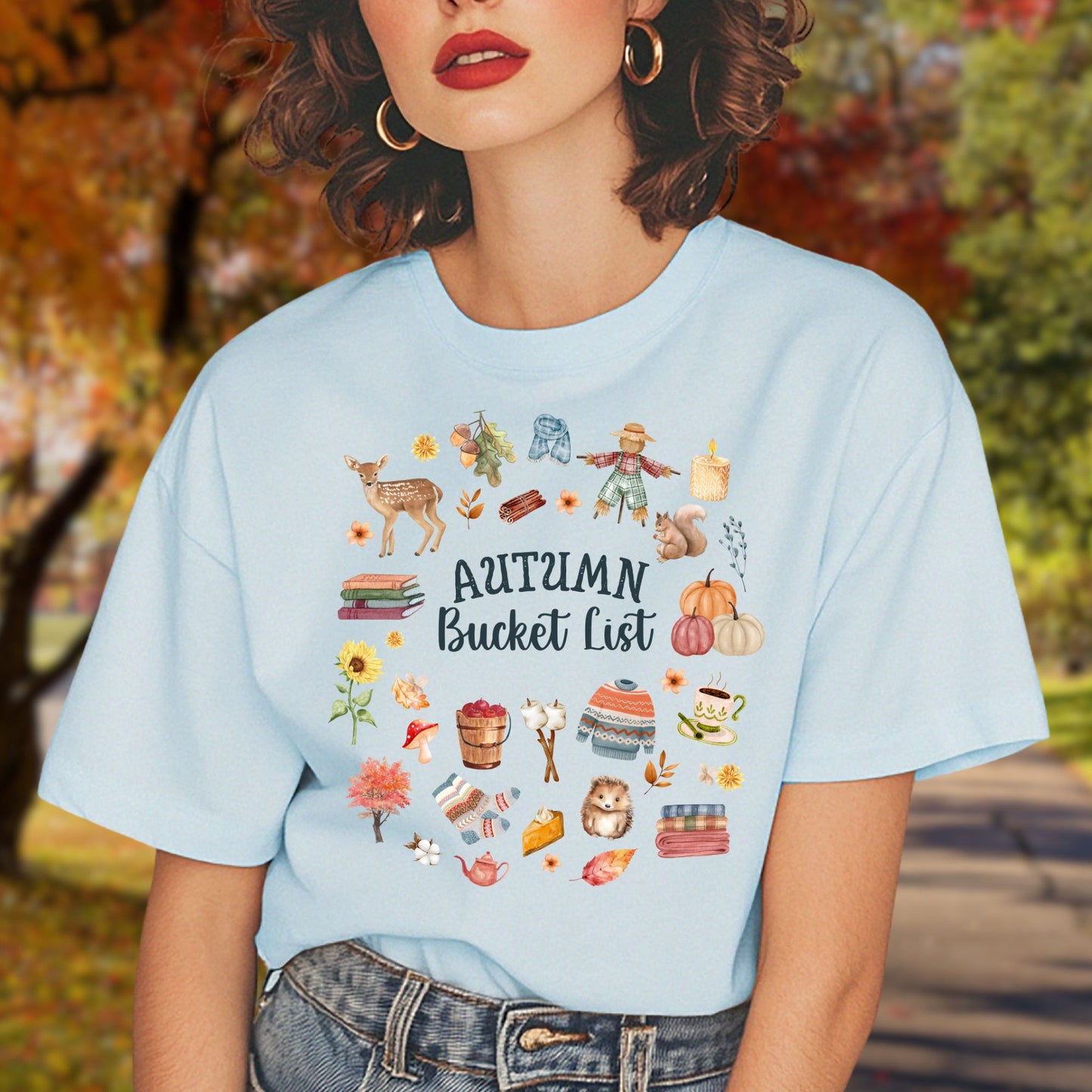 Autumn Bucket List T-Shirt