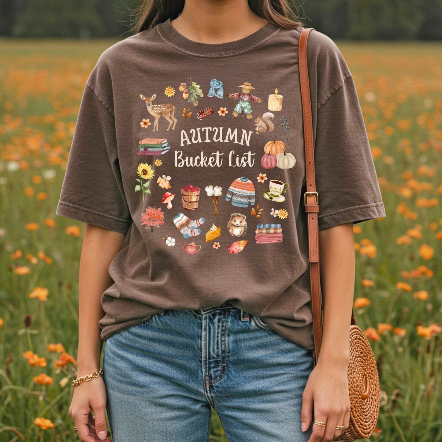 Autumn Bucket List T-Shirt