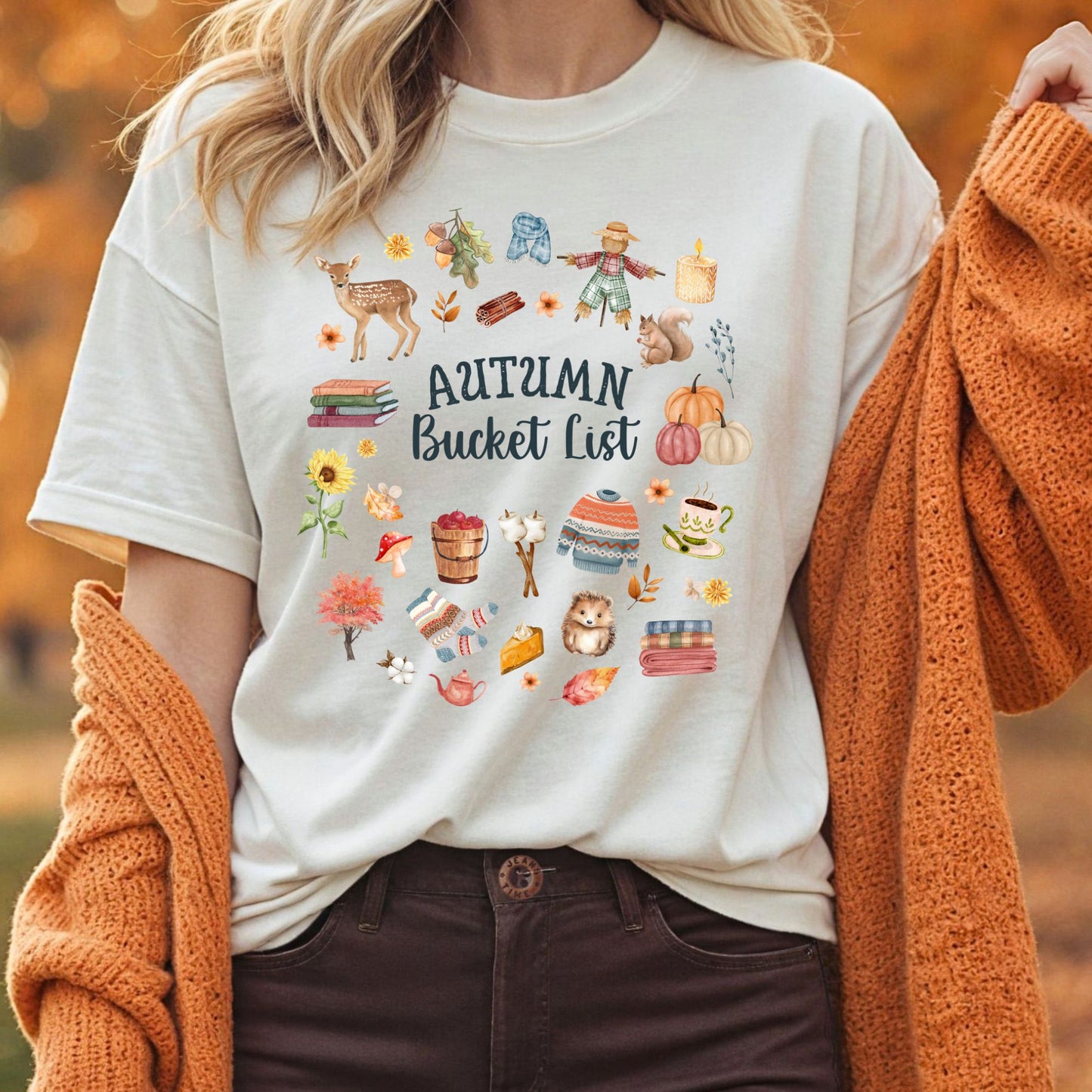 Autumn Bucket List T-Shirt