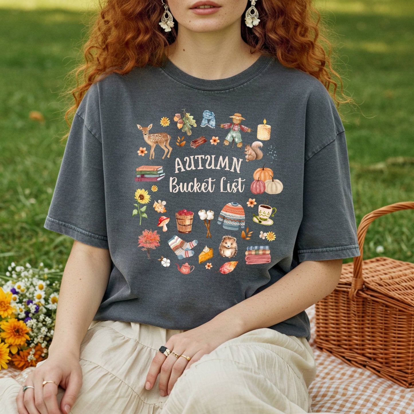 Autumn Bucket List T-Shirt