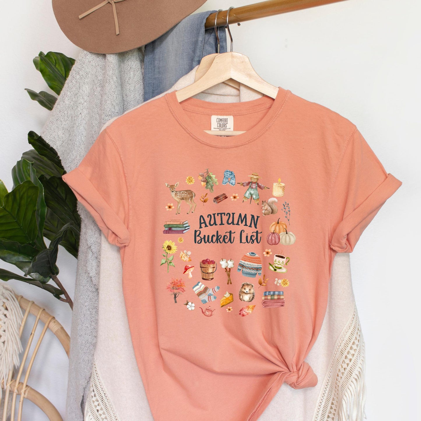 Autumn Bucket List T-Shirt