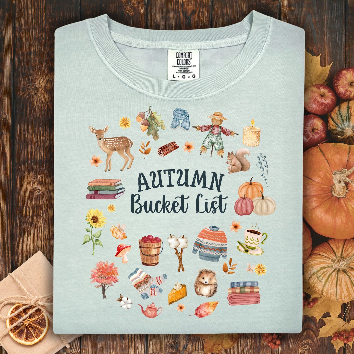 Autumn Bucket List T-Shirt