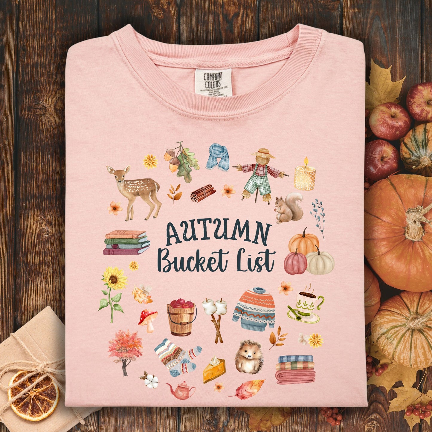 Autumn Bucket List T-Shirt
