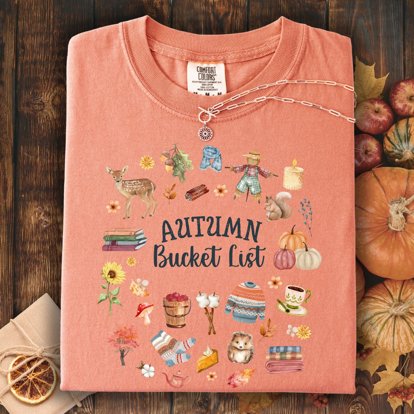 Autumn Bucket List T-Shirt
