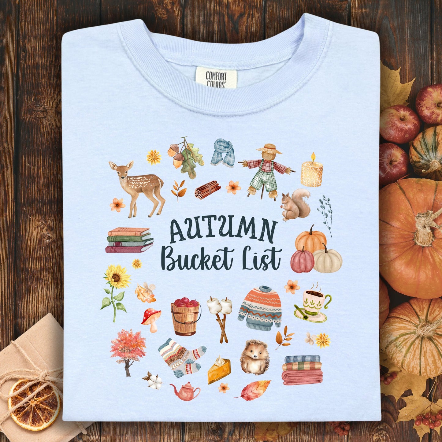 Autumn Bucket List T-Shirt