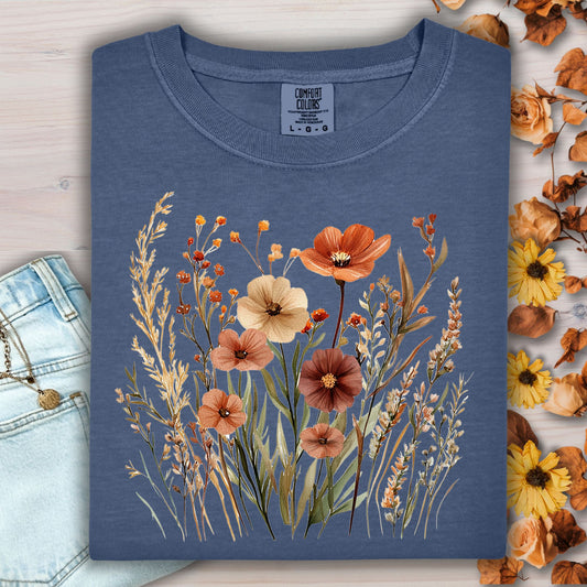 Autumn Wildflowers T-Shirt