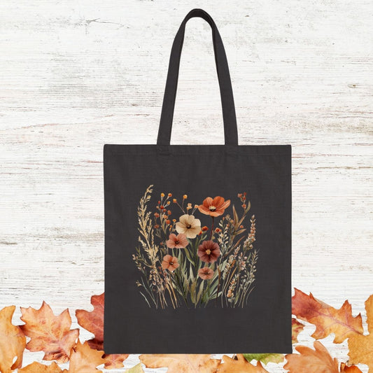 Autumn Wildflowers Tote Bag
