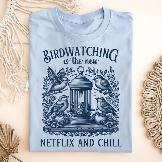 Birdwatching is the New Netflix T-Shirt
