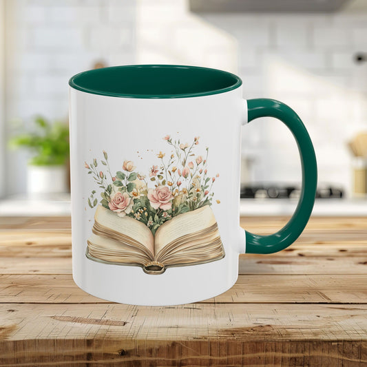 Blooming Pages Mug (11/15oz)