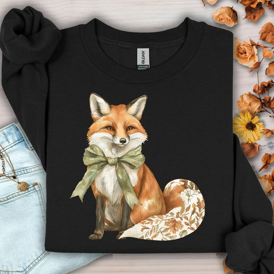 Boho Fall Fox Sweatshirt