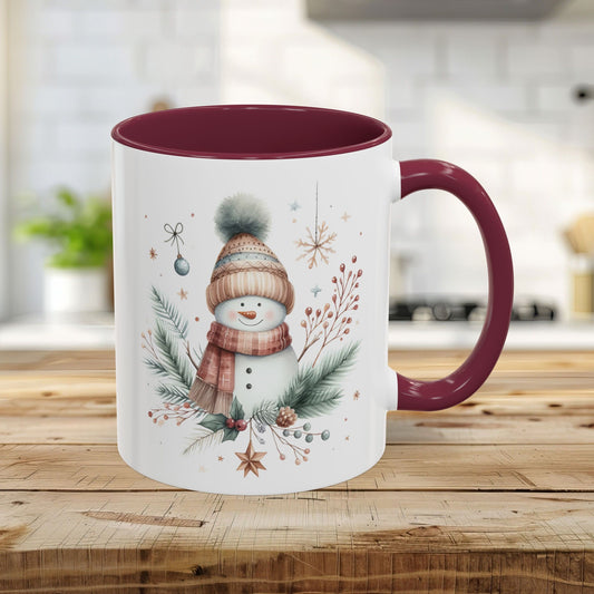 Boho Nordic Snowman 11 & 15 oz. Mug