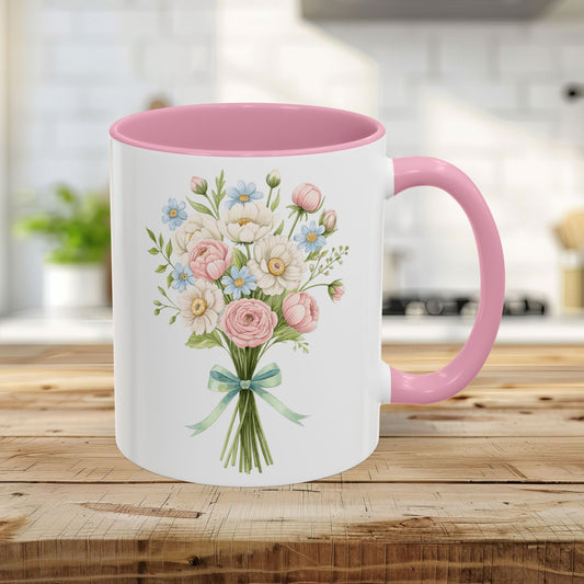 Cheerful Easter Bouquet Mug (11/15oz)