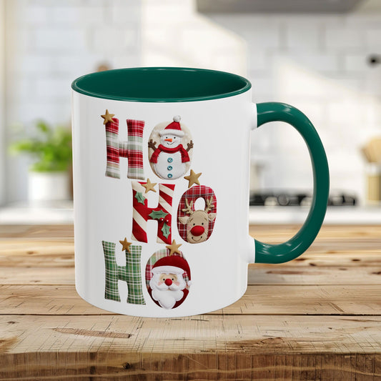 Christmas “Ho Ho Ho” Holiday 11 & 15 oz. Mug