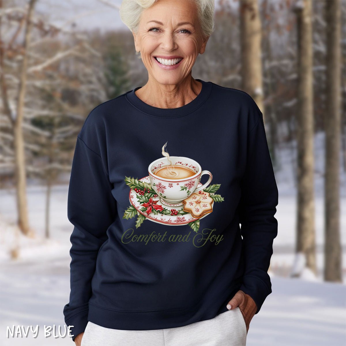 Comfort and Joy Tea Sweatshirt