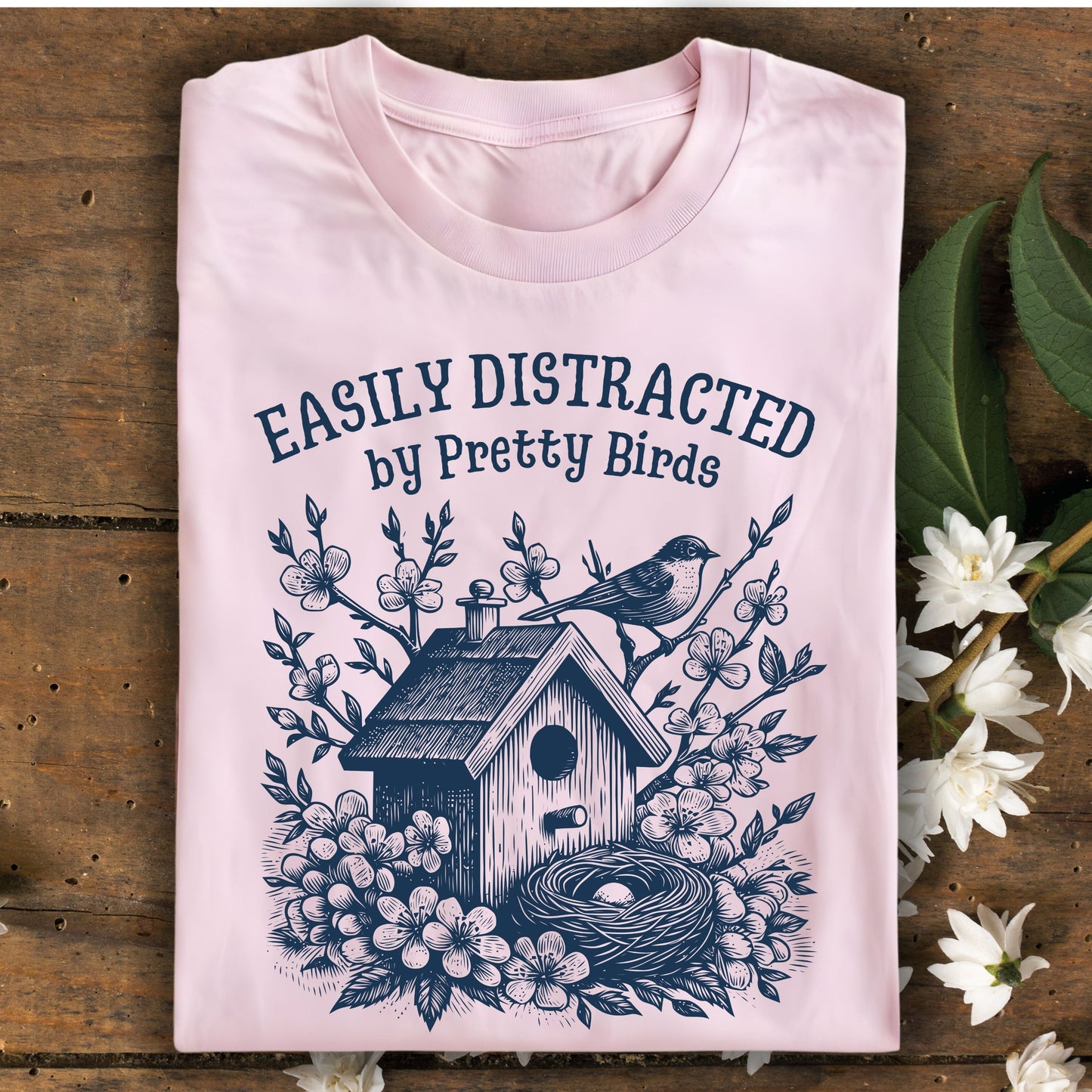 Easily Distracted by Birds T-Shirt