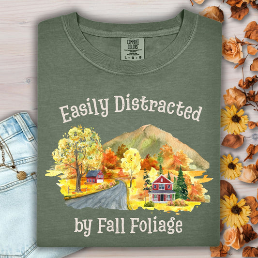Easily Distracted by Fall Foliage T-shirt