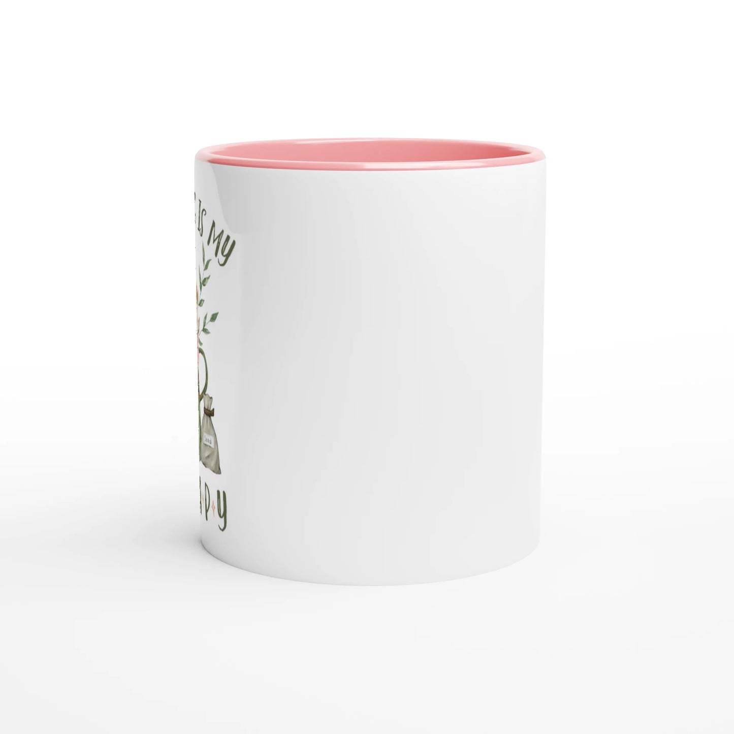 Gardening is My Therapy Ceramic Mug