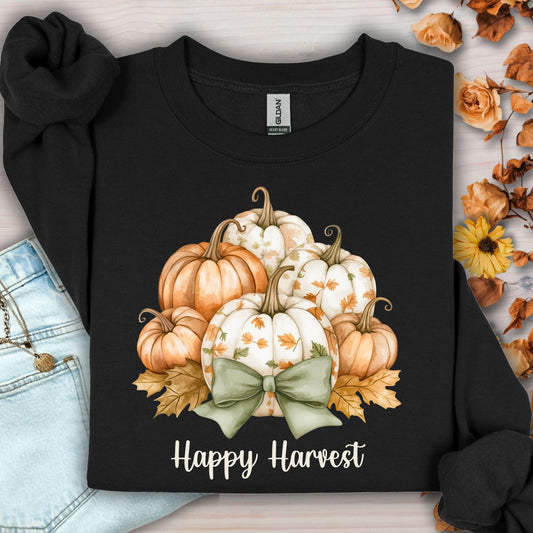 Happy Harvest Pumpkins Sweatshirt
