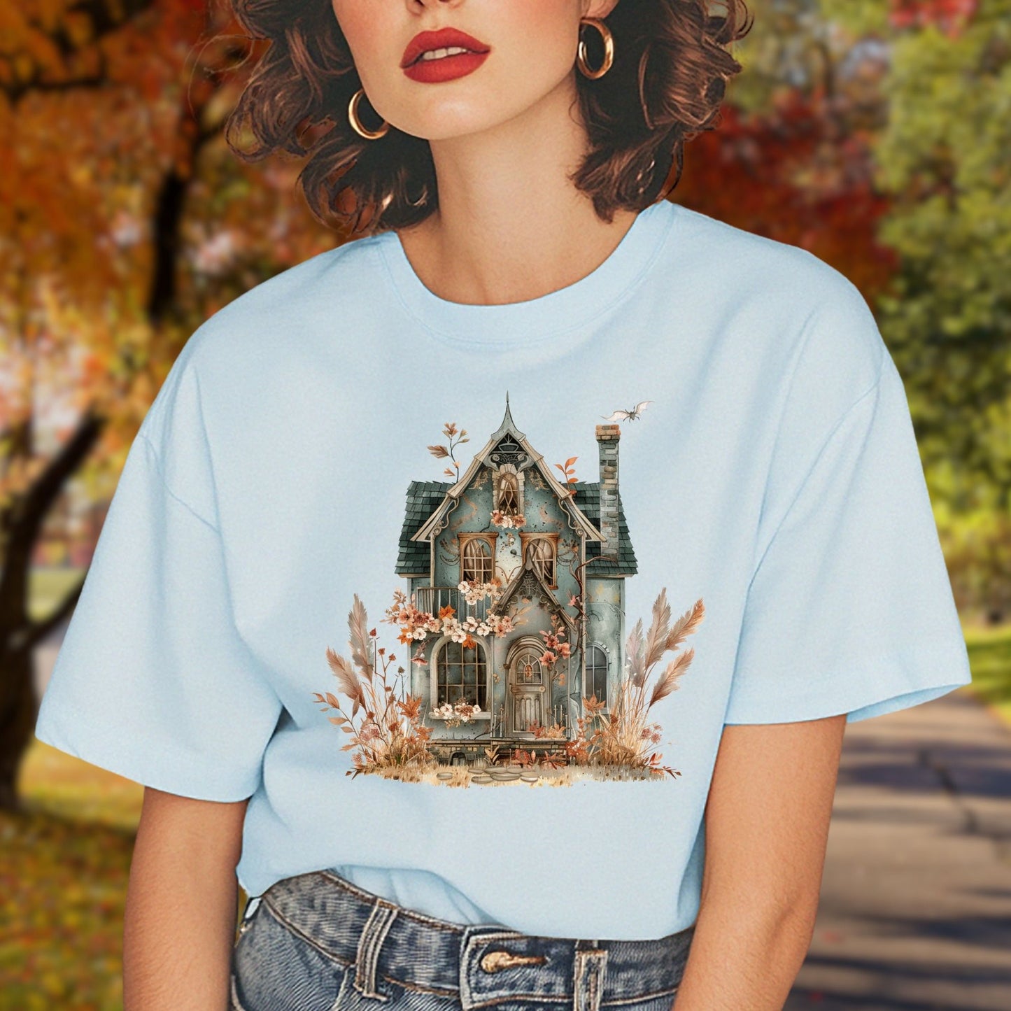 Haunted Victorian House T-Shirt