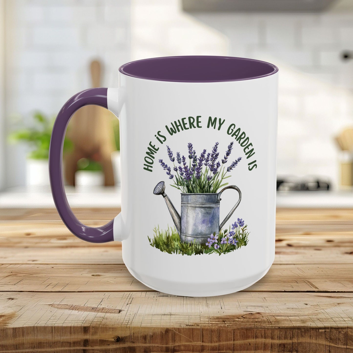 "Home is Where My Garden Is" Mug (11/15oz)