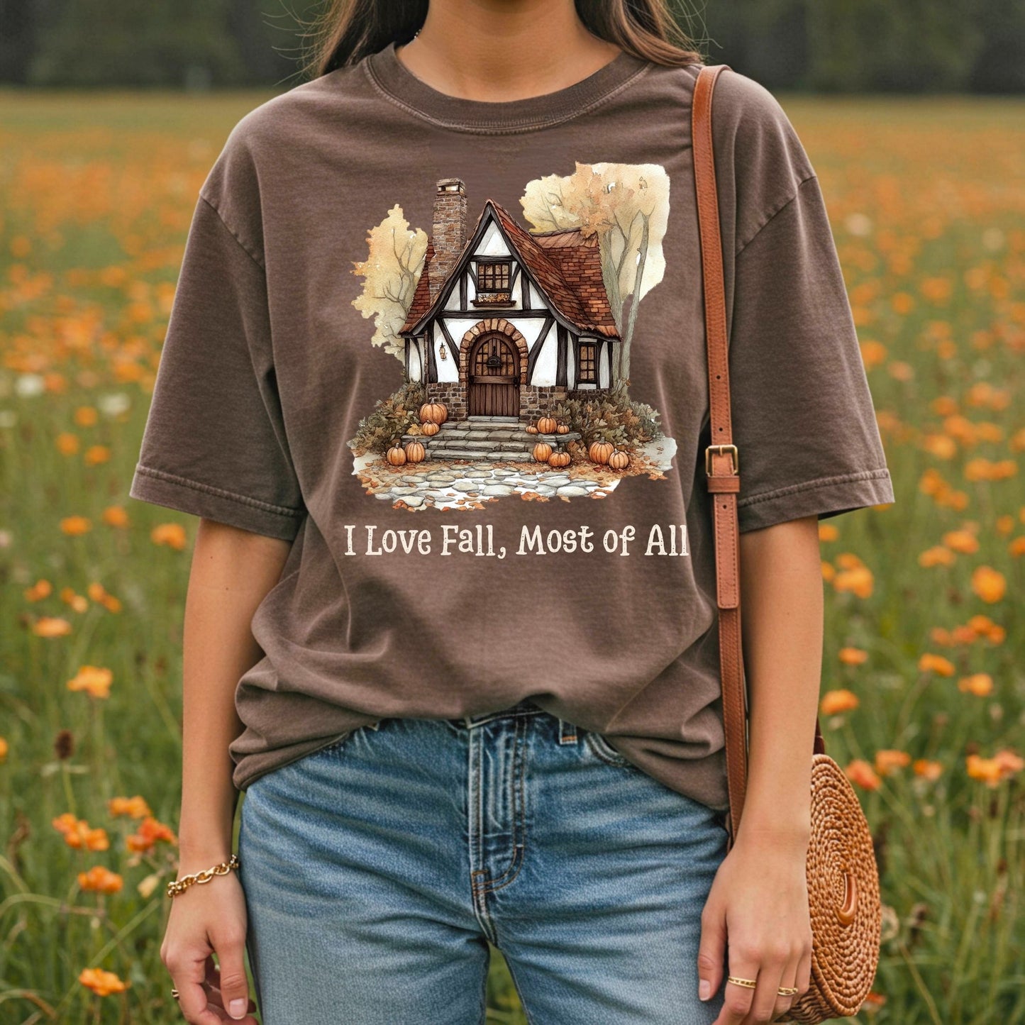 I Love Fall Most of All T-Shirt