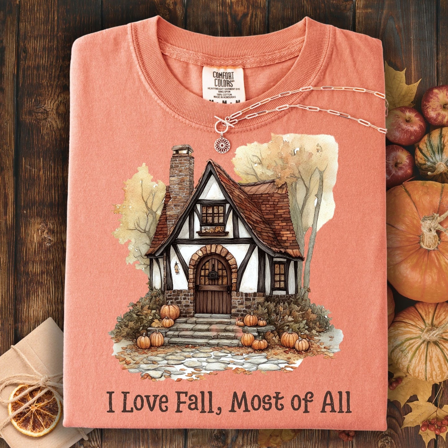 I Love Fall Most of All T-Shirt