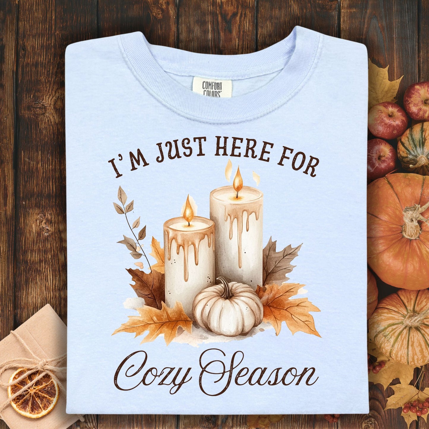 I'm Just Here for Cozy Season T-Shirt