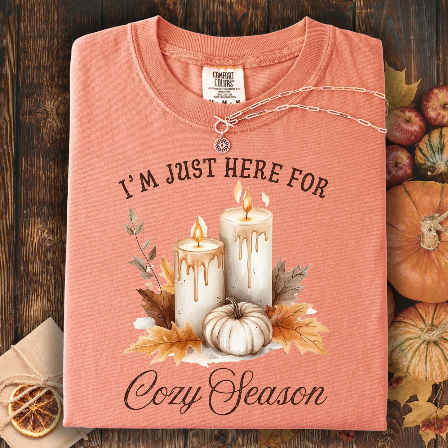 I'm Just Here for Cozy Season T-Shirt