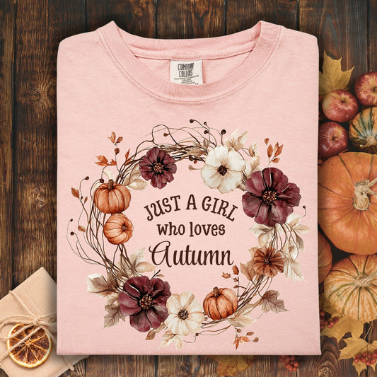 Just a Girl Who Loves Autumn T-Shirt
