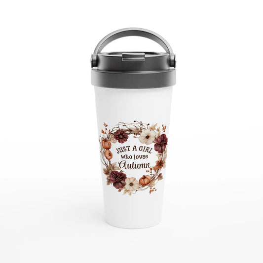 Just a Girl who Loves Autumn Thermos