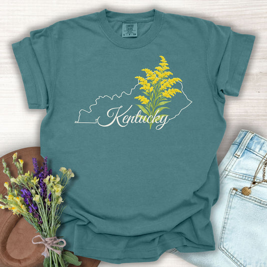 Kentucky State Flower T-Shirt - Giant Goldenrod