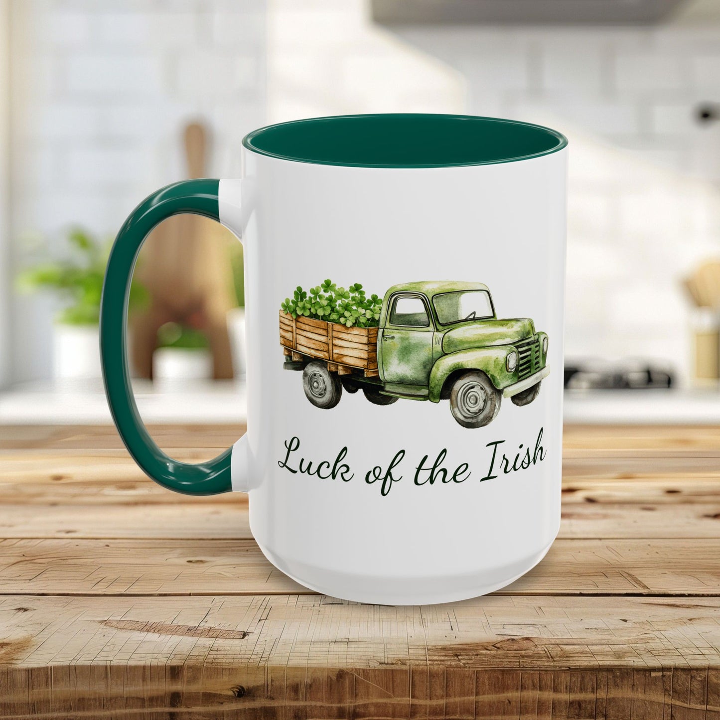 Luck of the Irish Pickup Truck Mug (11/15oz)
