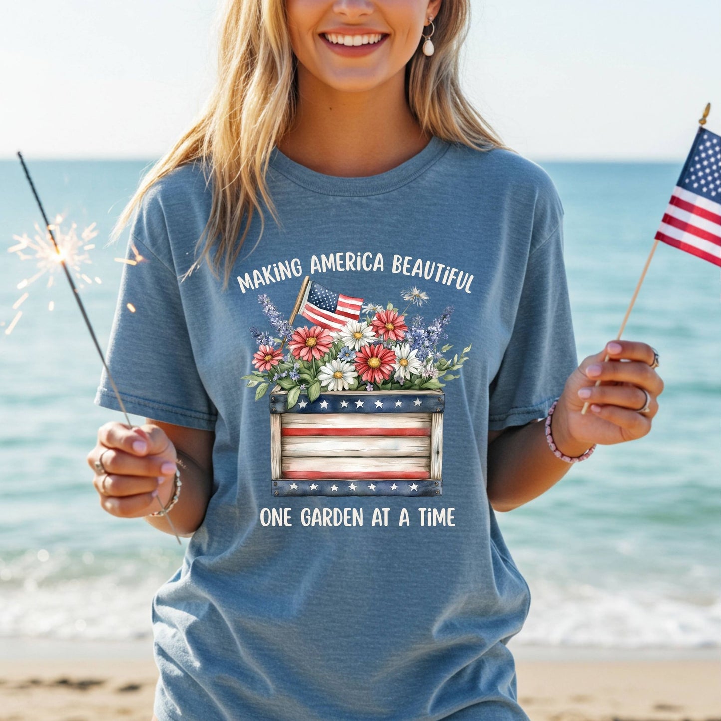 Making America Beautiful Garden T-Shirt