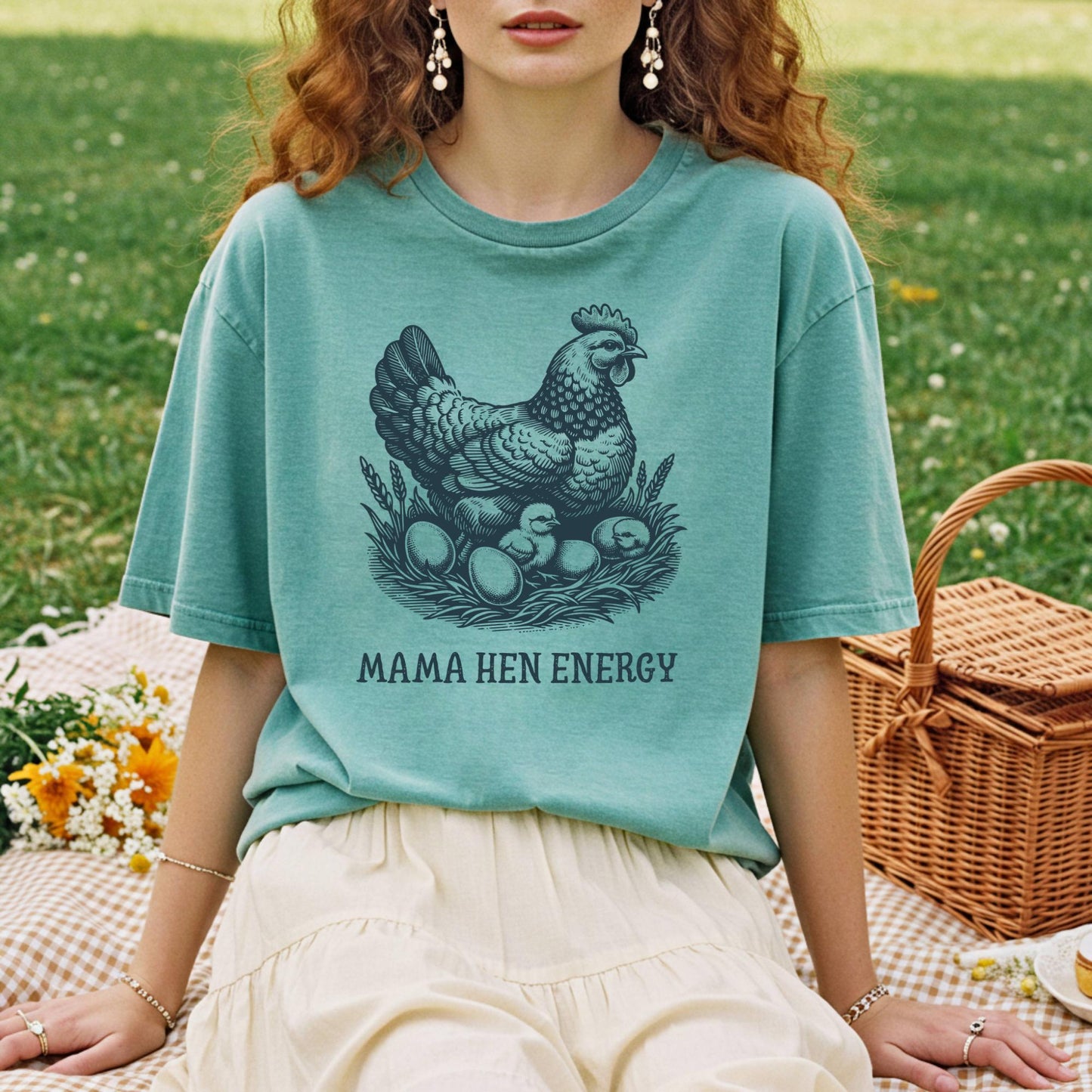 Mama Hen Energy T-Shirt