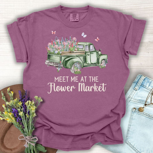 Meet Me at the Flower Market T-Shirt