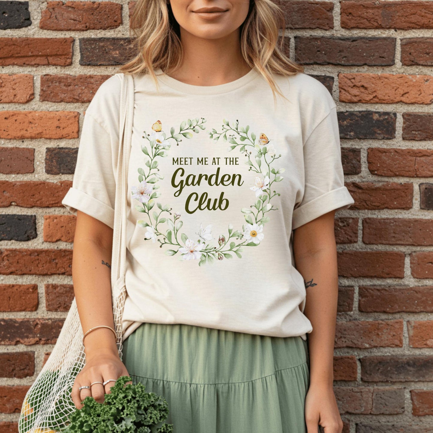 Wild Petal Threads T-Shirt Meet Me at the Garden Club T-Shirt