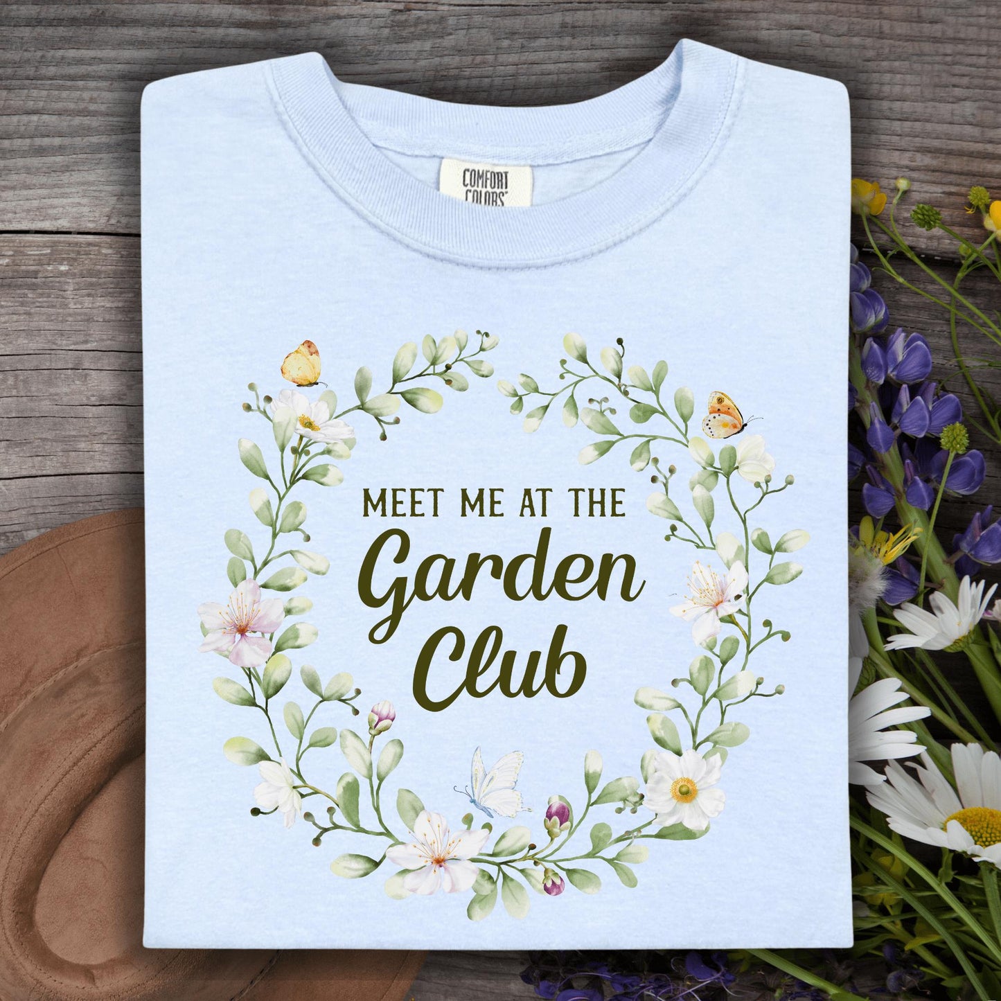 Wild Petal Threads T-Shirt S / hydrangea Meet Me at the Garden Club T-Shirt