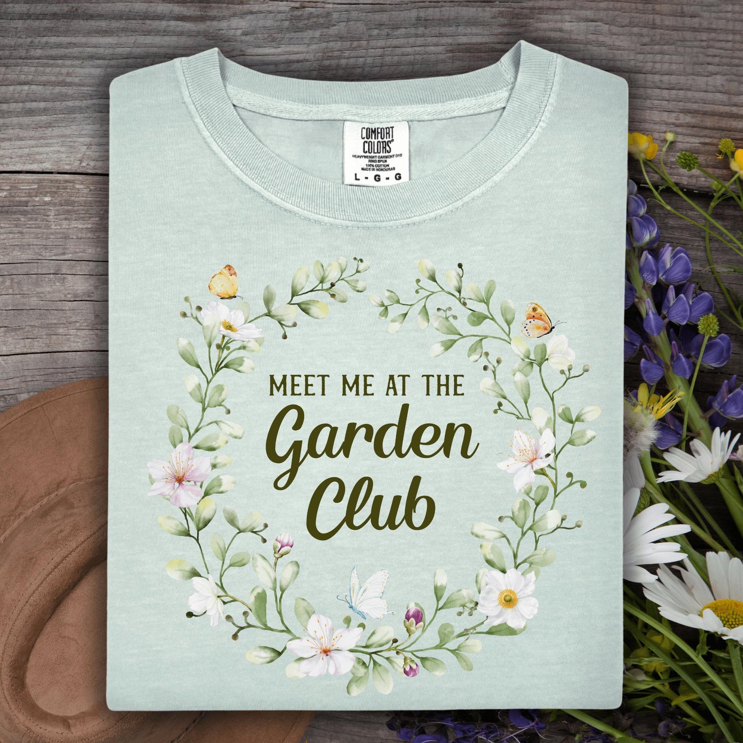 Wild Petal Threads T-Shirt S / bay Meet Me at the Garden Club T-Shirt