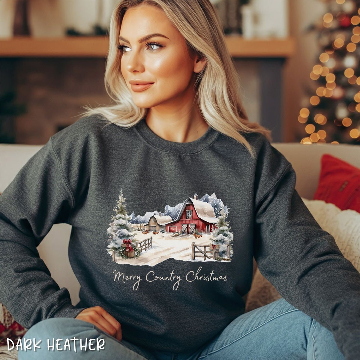 Merry Country Christmas Sweatshirt