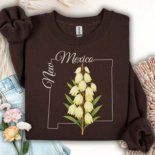 New Mexico State Flower Sweatshirt - Yucca