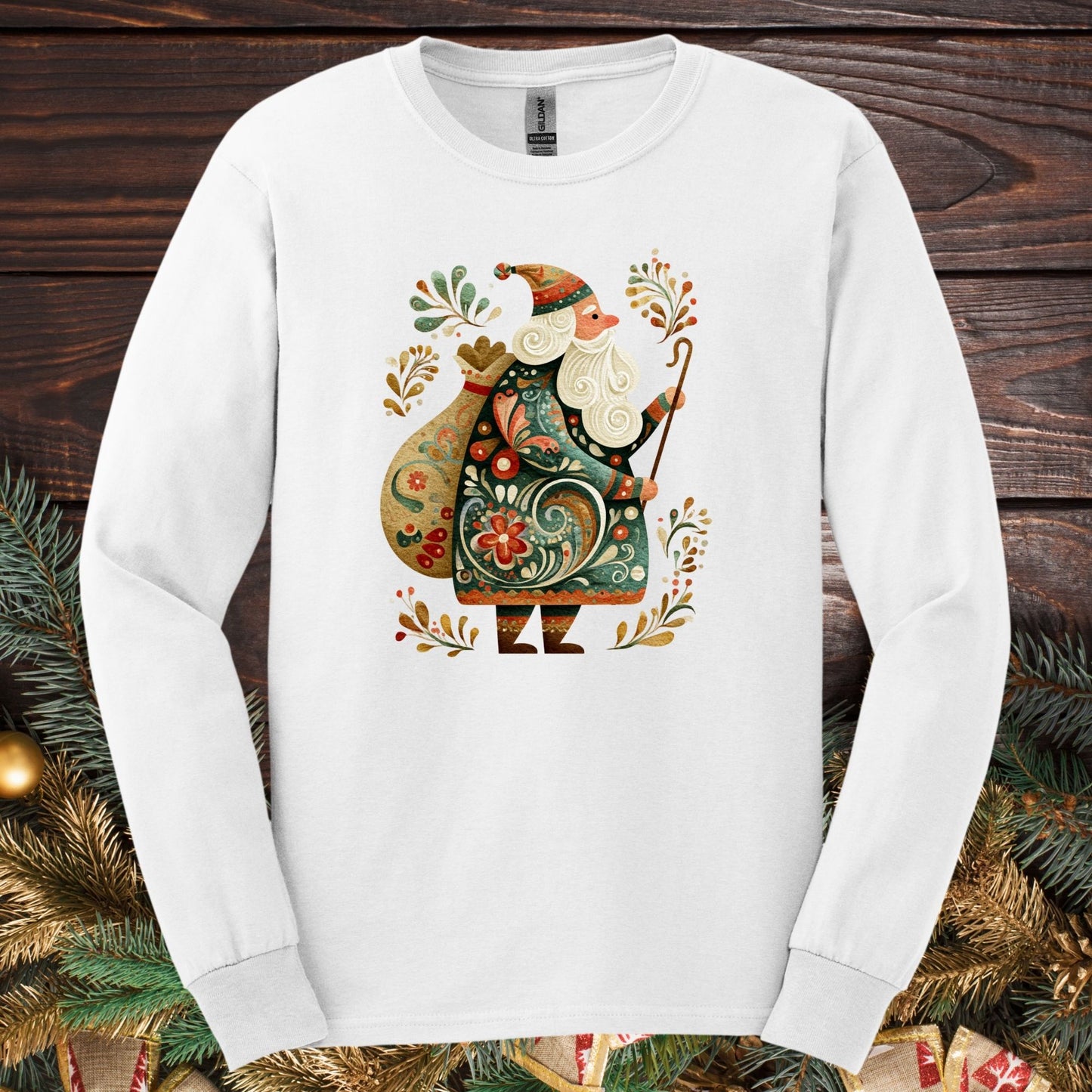 Old-World St. Nicholas Long Sleeve Tee