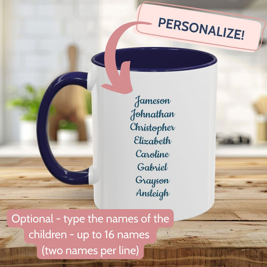 PERSONALIZE Grandma's Little Bunnies 11/15 oz Mug