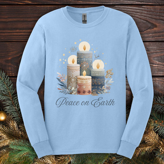 Peace on Earth Long Sleeve Tee
