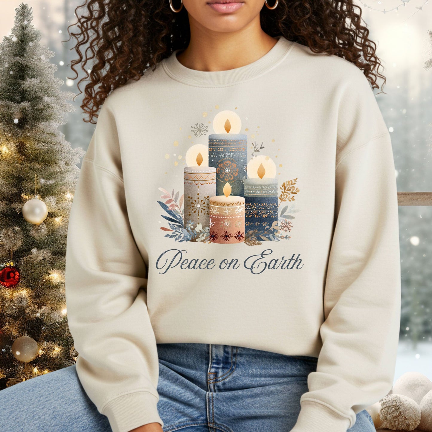 Peace on Earth Sweatshirt