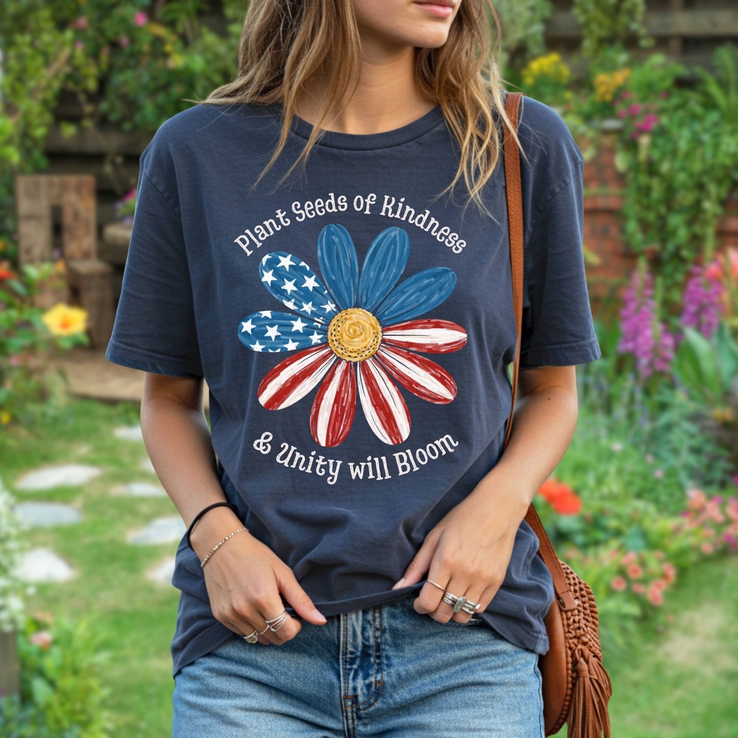 Plant Seeds of Kindness USA T-Shirt